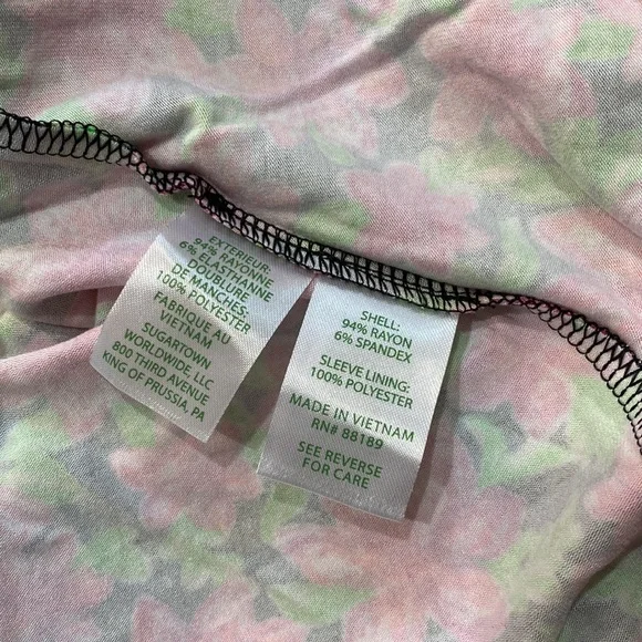 Lilly Pulitzer Pink and Green Floral Dress - Picture 9 of 11